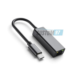 Adaptor USB-C la RJ45 Ethernet 1000 Mbps C97-141