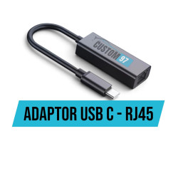 Adaptor USB-C la RJ45 Ethernet 1000 Mbps C97-141